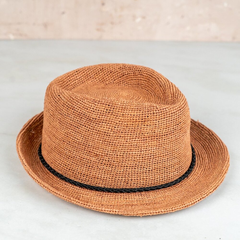 Unisex Goorin Bros Breathable Fedora Full Mesh Hat Sun Hat Tan Medium
